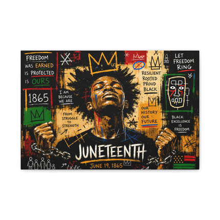 Juneteenth Urban - canvas print
