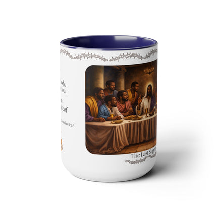 The Black Last Supper - 15oz mug