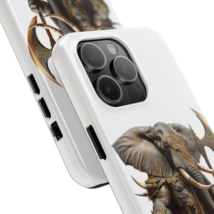 Rajah the Elephant – Guardian of the Golden Empire - iPhone Case