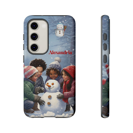 Winter Wonderland - Samsung Galaxy phone case - personalized