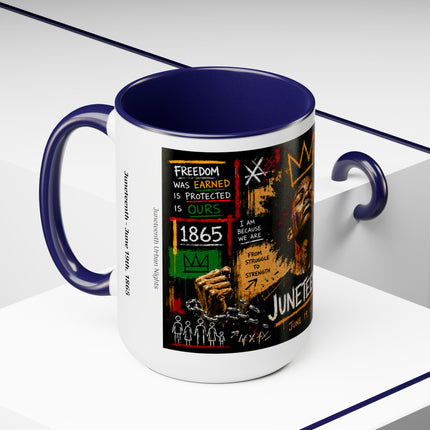 Juneteenth Urban Vibe – 15oz Mug