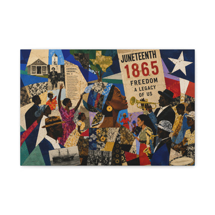 Juneteenth: Legacy of Freedom Canvas Print