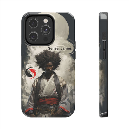 Black Samurai Warrior - iPhone Case - personalized