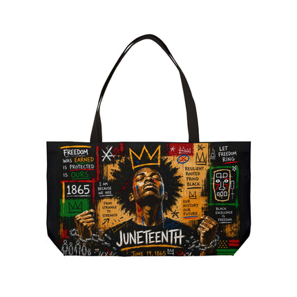 Juneteenth Urban Vibe - Weekender Tote Bag