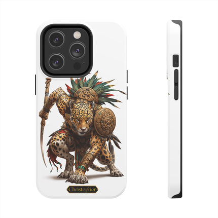 Tezcatl the Jaguar – Shadow of the Sun - iPhone Case