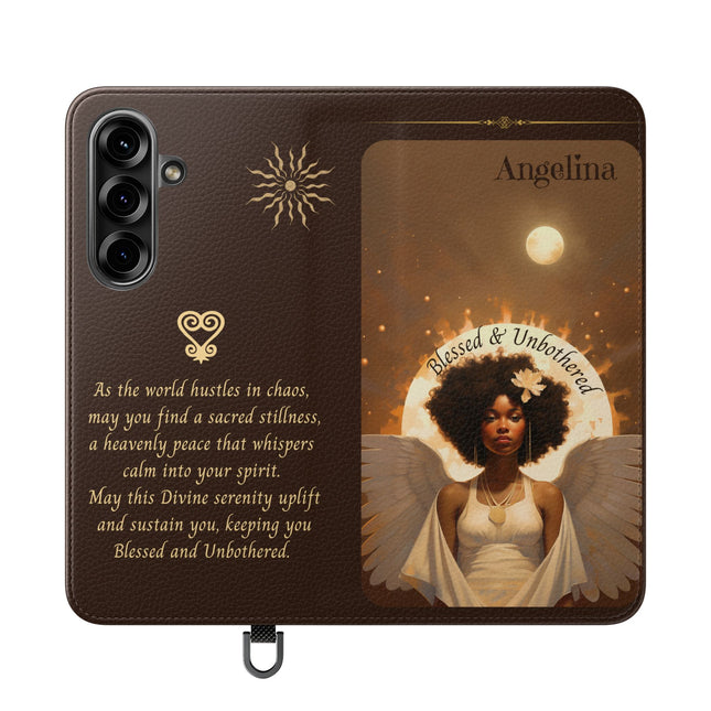 Blessed and Unbothered - Samsung Flip Case