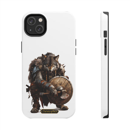 Ragnar the Wolf – Viking Berserker iPhone Case