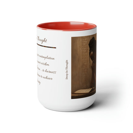 Deep In Thought - personalized mug