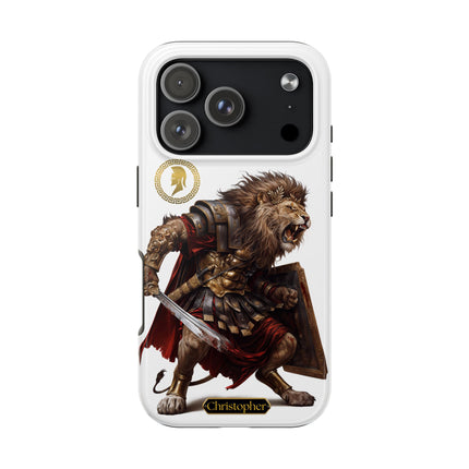 Maximus the Lion – Gladiator of the Arena - iPhone Case