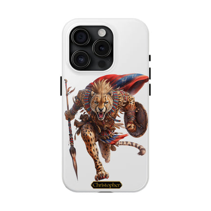 Jabari the Cheetah – Lightning of the Plains - iPhone Case