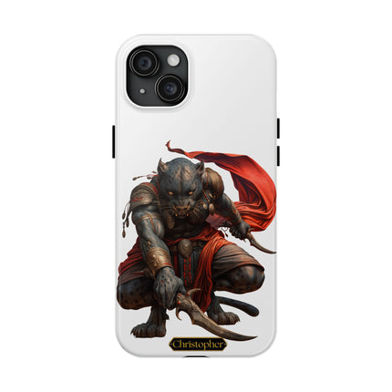 Kofi the Panther – Blade of the Night - iPhone Case