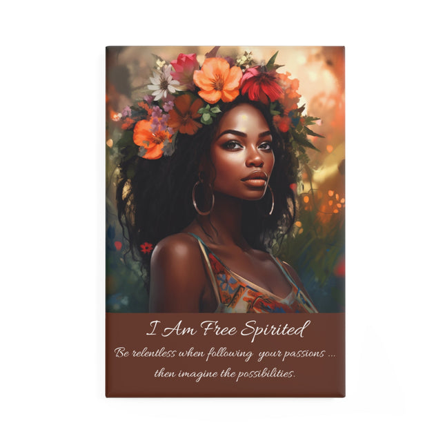 I Am Free Spirited - magnet