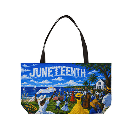 Juneteenth Gullah Gathering Weekender Tote