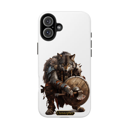 Ragnar the Wolf – Viking Berserker iPhone Case