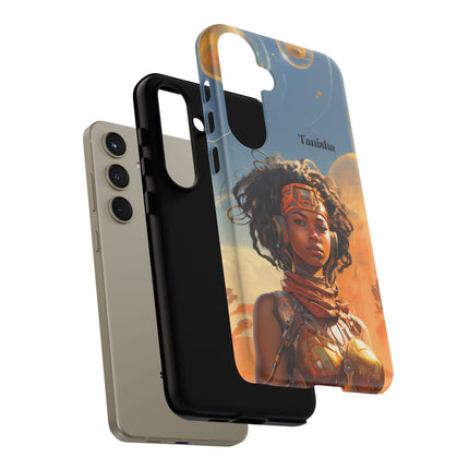Futuristic World - Samsung Galaxy phone case - personalized