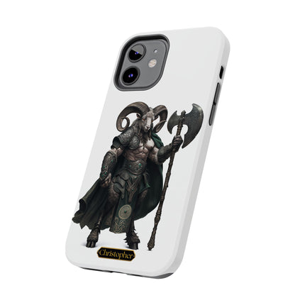 Caelan the Ram – Warden of the Clans - iPhone Case