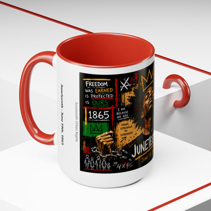 Juneteenth Urban Vibe – 15oz Mug
