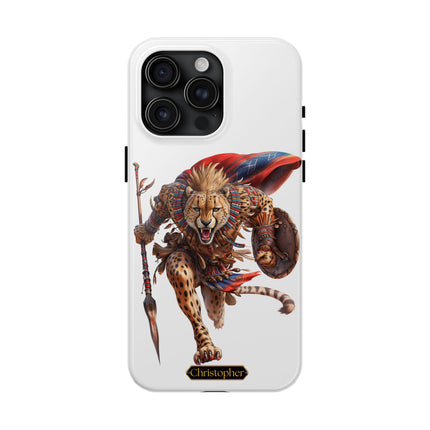 Jabari the Cheetah – Lightning of the Plains - iPhone Case