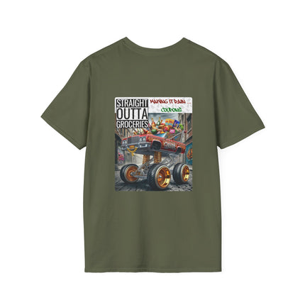Straight Outta Groceries-2 - Making It Rain… Coupons - tshirt