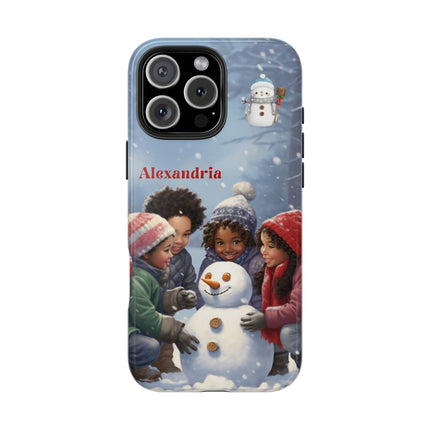 Winter Wonderland - iPhone Case - personalized