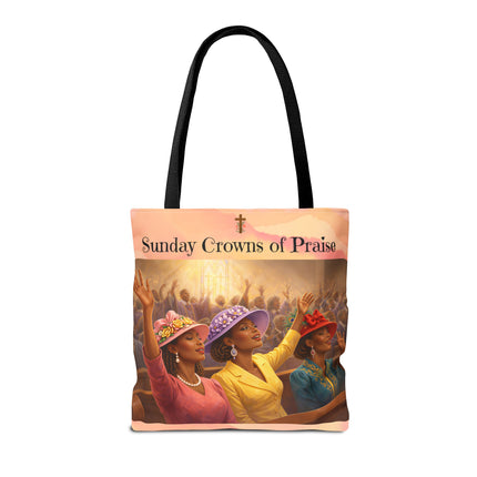 Sunday Crowns of Praise - Tote Bag