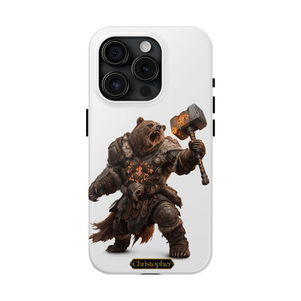 Boris the Bear – Hammer of the North - iPhone Case