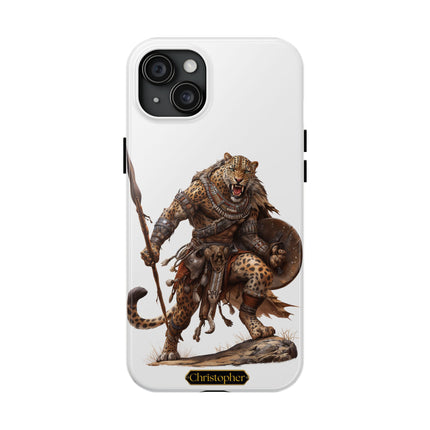 Thabo the Leopard – Spear of the Savanna - iPhone Case