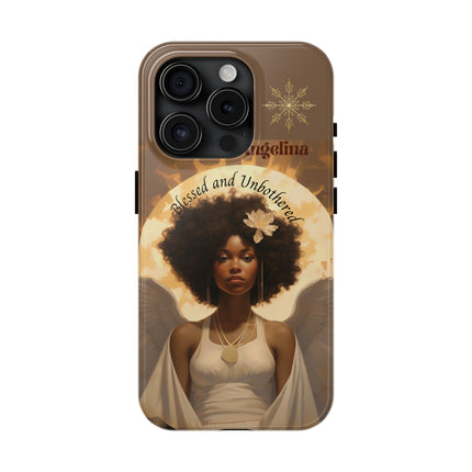Blessed and Unbothered - iPhone Case - personalized