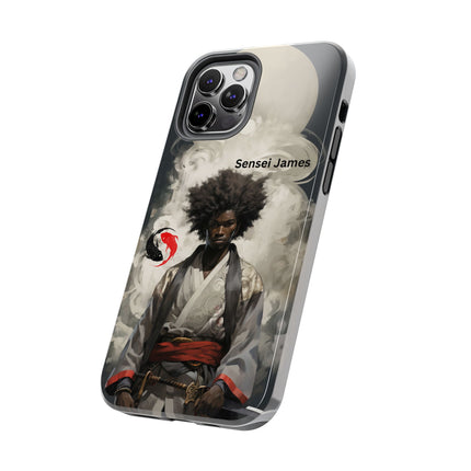 Black Samurai Warrior - iPhone Case - personalized