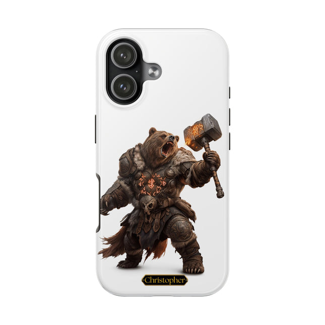 Boris the Bear – Hammer of the North - iPhone Case