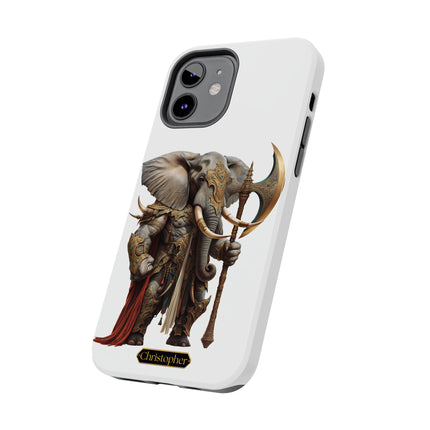 Rajah the Elephant – Guardian of the Golden Empire - iPhone Case