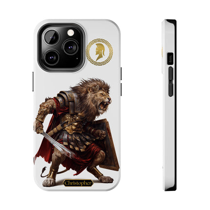 Maximus the Lion – Gladiator of the Arena - iPhone Case
