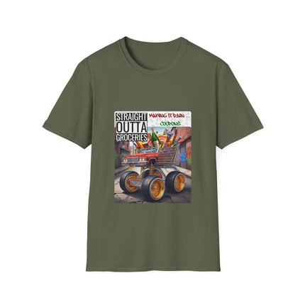 Straight Outta Groceries - Making It Rain… Coupons - tshirt