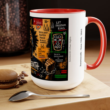 Juneteenth Urban Vibe – 15oz Mug