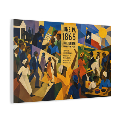 Juneteenth Proclamation Canvas Print