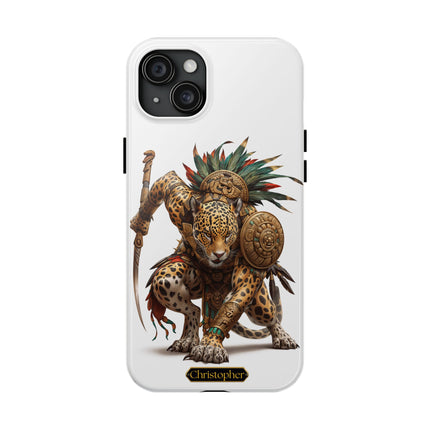 Tezcatl the Jaguar – Shadow of the Sun - iPhone Case