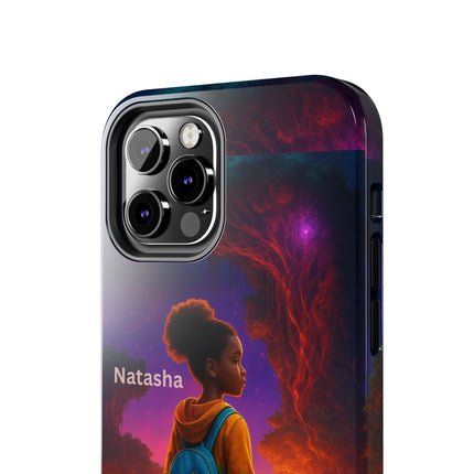 Limitless Wonder - Girl - iPhone Case - personalized