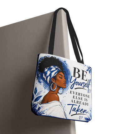 Be Yourself - Tote Bag - blue