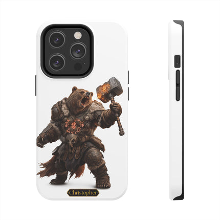 Boris the Bear – Hammer of the North - iPhone Case