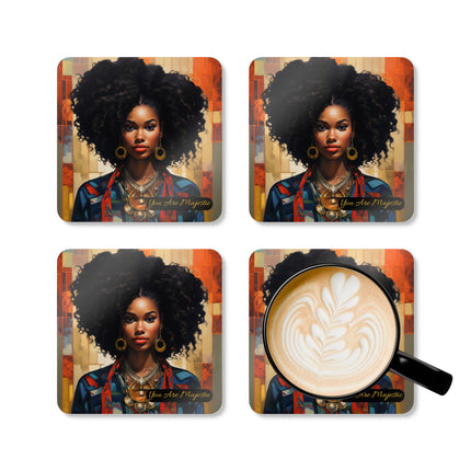 You Are Majestic - coaster set
