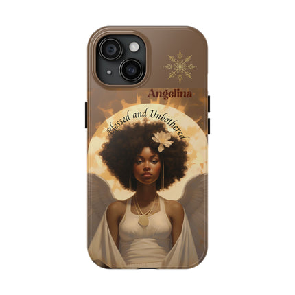 Blessed and Unbothered - iPhone Case - personalized