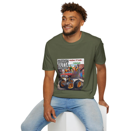 Straight Outta Groceries - Making It Rain… Coupons - tshirt