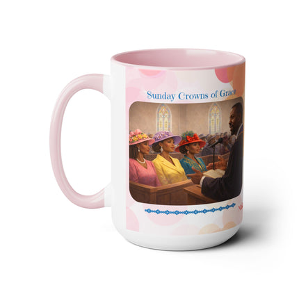 Sunday Crowns of Grace - 15oz mug
