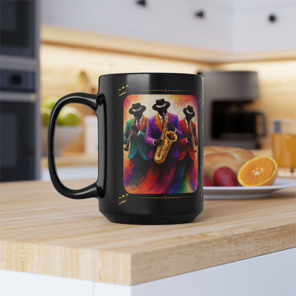 All That Jazz – 15oz mug - black
