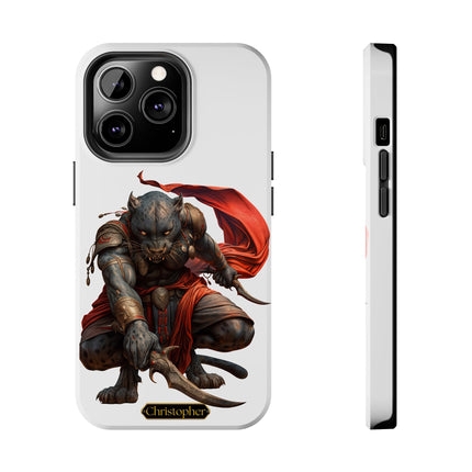 Kofi the Panther – Blade of the Night - iPhone Case