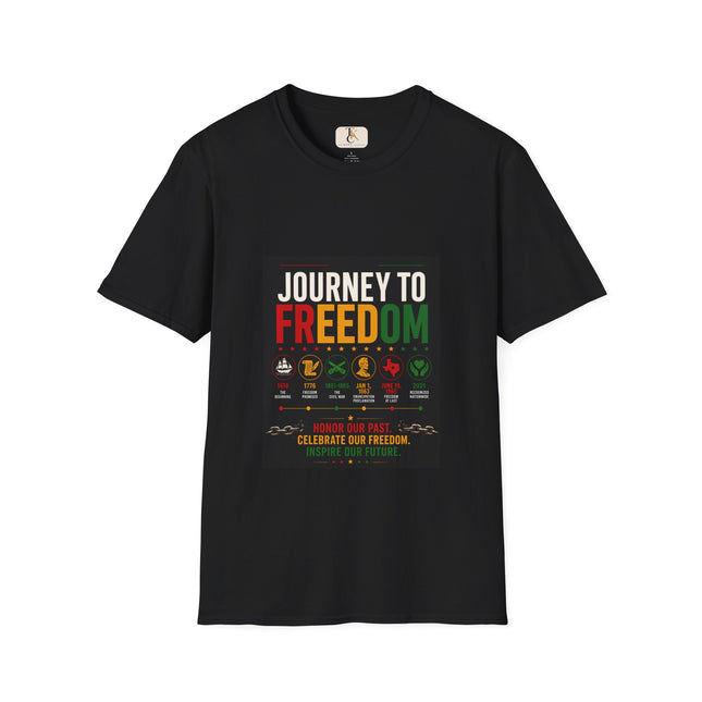 Journey To Freedom Juneteenth - T-shirt
