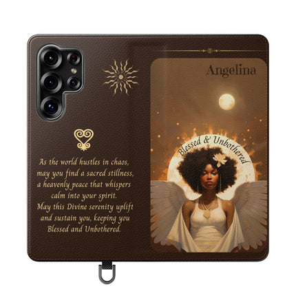 Blessed and Unbothered - Samsung Flip Case