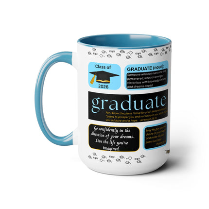 Graduation Mug - Class of 2026 - 15oz - color