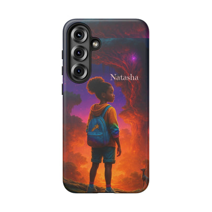 Limitless Wonder - Girl - Samsung Galaxy phone case - personalized