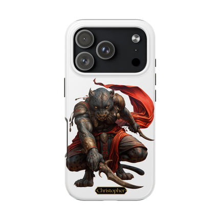 Kofi the Panther – Blade of the Night - iPhone Case